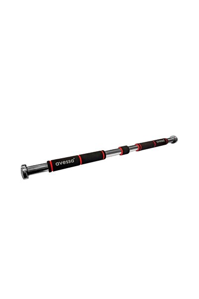 AVESSA Kapı & Koridor Barı Egzersiz Spor Aleti - Barfiks - 80x130 Cm - Kırmızı .
