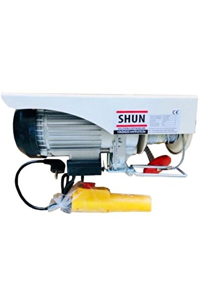 Shun 400/800 Elektrikli Mini Vinç Caraskal Bakır Sargı.