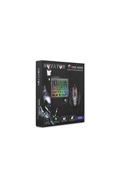 Genel Markalar Novator G506 Oyun Klavye & Mouse Set Ledli Q (pubg Desteklemez)