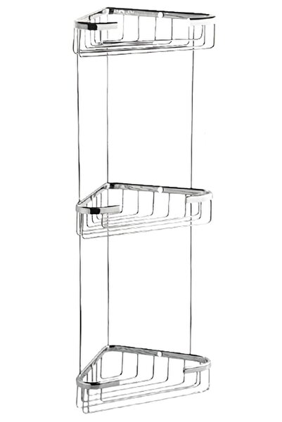 ÇELİK BANYO Eda Üçlü Koşe Süngerlik Açık Özel Lama 18x18