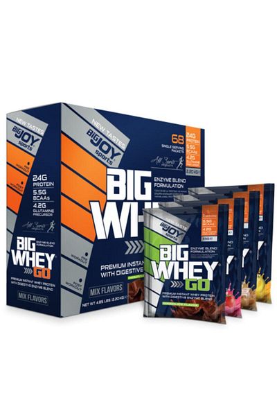 Bigjoy Sports Bigjoy Big Wheygo 68 - 2200gr Sachet Flavored Mix Whey Protein Powder