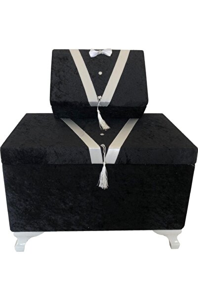 Duru Çeyiz Sandıkları Damat Çeyiz Sandığı Siyah