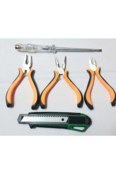 Bhd كماشة صغيرة من Asaf Yapı + كماشة أنف + قلم فحص سكين Yankeski VIP-Single U...