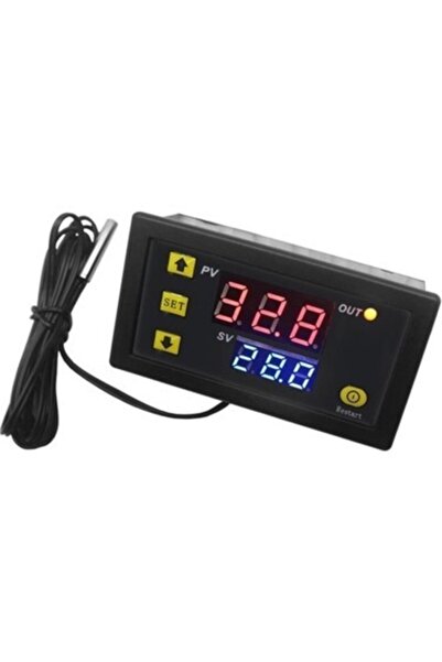 MYROBOTECH W3230 220v Ac Dijital Sıcaklık Kontrol Cihazı Led Ekran Termostat