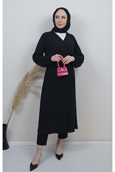 jagga Şapcă Ayrobin legată cu talie lungă Hijab