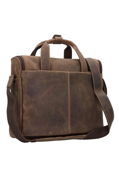 Harold's 2 in 1 Aktentasche Leder 36 cm Gesicht Computer Fach