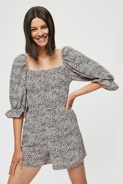 DOROTHY PERKINS Women's Brown Jumpsuit