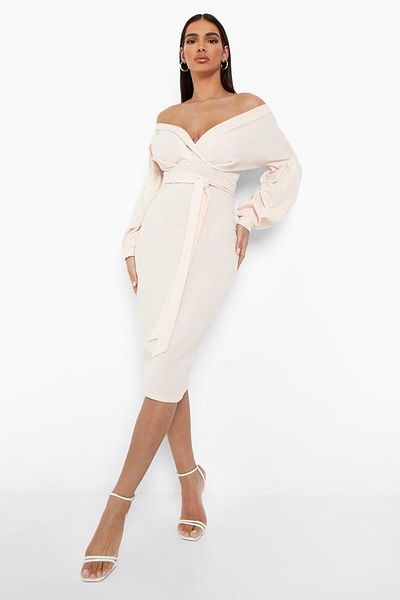 BOOHOO Women's Light Pink Dress