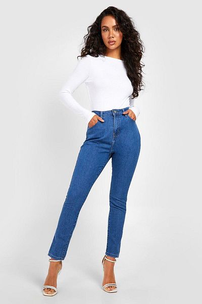 BOOHOO Women's Medium Blue Jeans