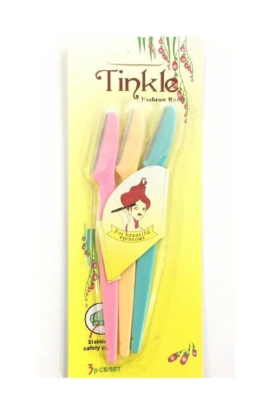 Tinkle Kaş Usturası 3 Lü Kaş Jileti