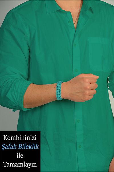 ŞAFAK BİLEKLİK Turquoise Dawn 14 - Stylish and Comfortable