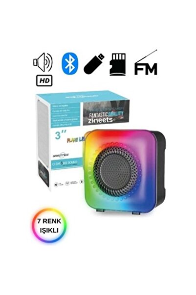 ALWANTEK Gts-1373 Büyük Boy Çift Çıkışlı Ses Bombası Bluetooth Hoparlö