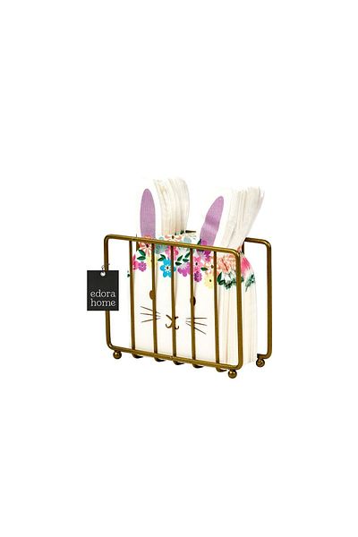 Edora Home Θήκη χαρτοπετσέτας Gold Cage, Cafe Cafe, Restaurant, Hotel, Διακοσμητική θήκη χαρτοπετσέτας Δώρο - Μεταλλική ανοξείδωτη