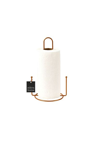 Edora Home Ρολό Πετσέτας από χαρτί Rose Lime, Θήκη για χαρτοπετσέτα Κουζίνα Μπάνιο Παιδικό Δωμάτιο Αξεσουάρ - Μεταλλικό Ανοξείδωτο