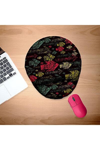 UcuruStore Πολύχρωμο Mouse Pad με σχέδιο βέλη και στήριγμα καρπού