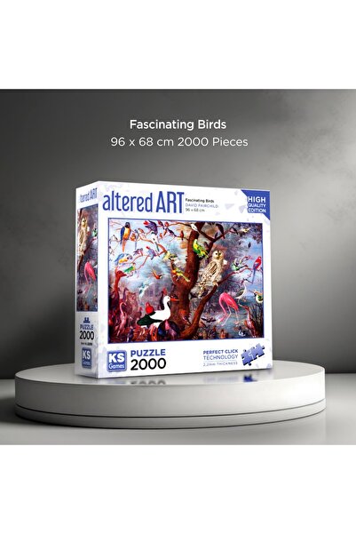 Ks Games Puzzle 2000 Parça Fascinating Birds