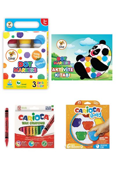Lino Carioca Dot Set of 3