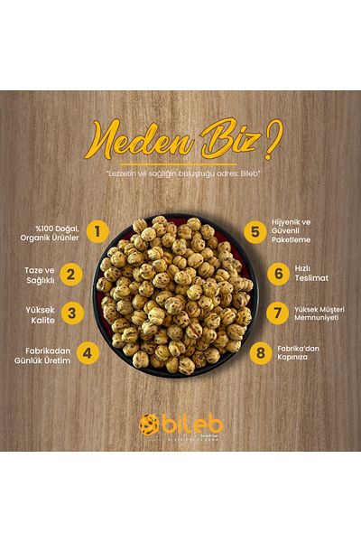 bileb serinhisar bi leblebi'de bana 400 gr Mesir Paste Chickpeas
