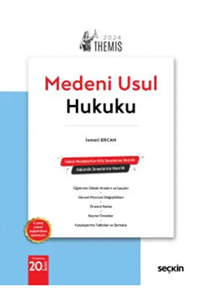 Seçkin Yayıncılık THEMIS - Medeni Usul Hukuku Konu Kitabı / İsmail Ercan / Se...