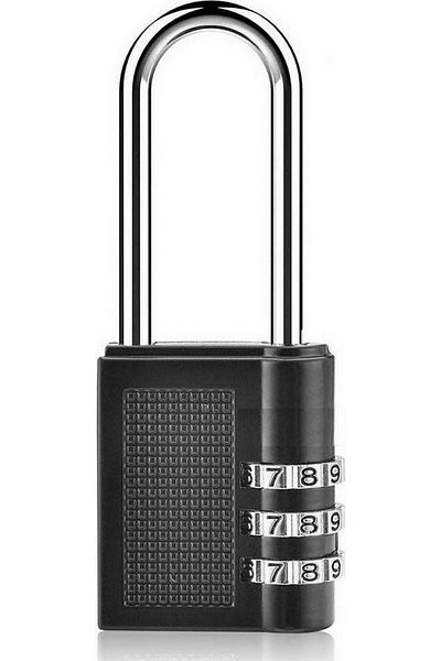 BarkoFix 2 Pieces Combination Padlock 3 Step Combination Padlock for Boots Shoes Cabinet