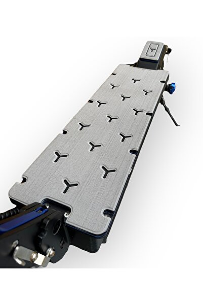 SCOODECK Gri Scoodek Scooter Deck Kaplama Ürünü Onvo ov-012 X Plus Uyumludur