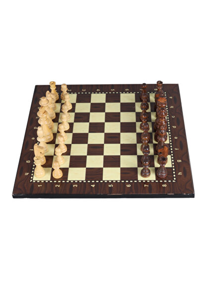 SERA مجموعة شطرنج شجرة فاخرة - مع حقيبة