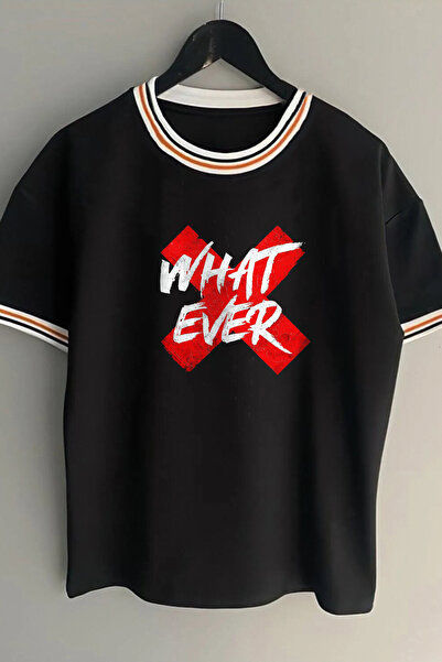 Vordevia X Šta god da je tekst Štampano Unisex nova sezona Oversize kroj Kalu...