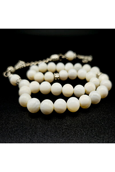 Tesbihhome Sedef Taşı Tesbih 8 mm Küre Kesim