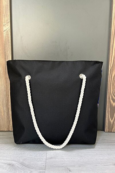 AGOÇANTA Γυναικεία τσάντα παραλίας με σχέδιο λεοπάρ