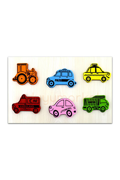 AHŞAP PUZZLE TAŞITLAR BEMİ