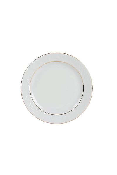 Porland Hazan Gold Gilt Flat Plate 25cm Single 04POR031038