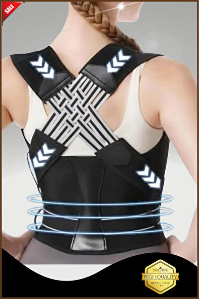 MEDITERIAN Dik Duruş Korsesi Medikal Dik Duruş Korsesi Destek Korsesi