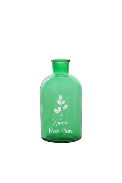 Binbirdemet Happy New Year Yeşil Vazo
