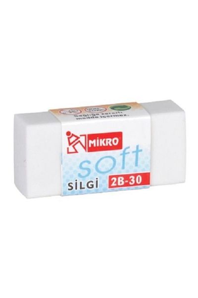 Mikro Eraser Soft White 2b-30tr (30 LU)