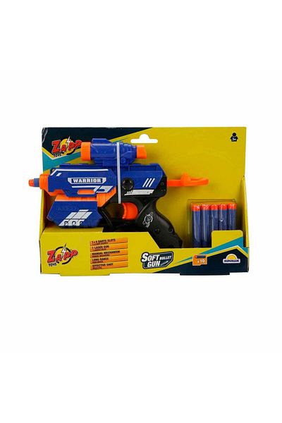 Sunman Zapp 10 Bullet Laser Sponge Dart Shooting Gun