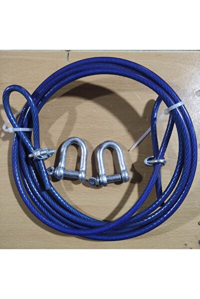 YILDIZ ÇELİK ARABA ÇEKME HALATI 3 METRE ÇELİK VE İZOLELİ PAKETLİ