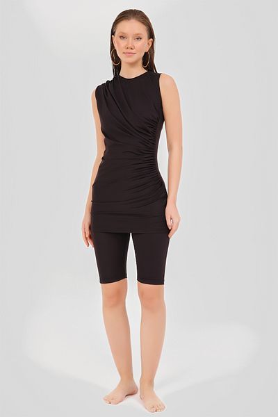 ALFASA Μαγιό Draped Zero Sleeve Semi Covered