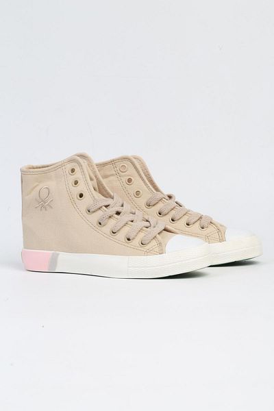 Benetton ®| BN-70015-Beige-Women's Sneakers