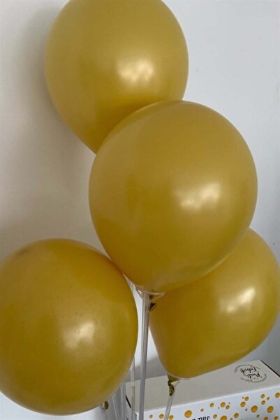 Partifabrik Turmeric Retro Color Matte Pastel Balloon 10 Lots