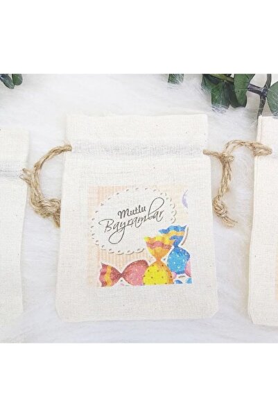 Hayaller Dükkanı 30 Adet Ramazan Bayramı Mutlu Bayramlar 9x12 Cm Baskılı Harç...