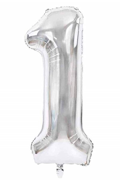Partifabrik بالون فويل فضي اللون مقاس 80 سم