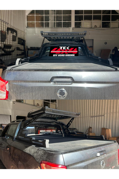 TEK OFFROAD GARAGE SANGYONG LAZER KESİM SEPETLİ ROLBAR