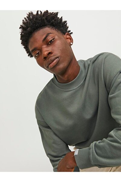 Jack & Jones Ανδρικό φούτερ JCOCOLLECTIVE με λαιμόκοψη ποδηλατικού τύπου Oversize Fit Basic