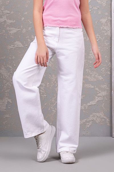 DMB BOYS & GIRLS 100% Cotton Girls Gabardine Trousers