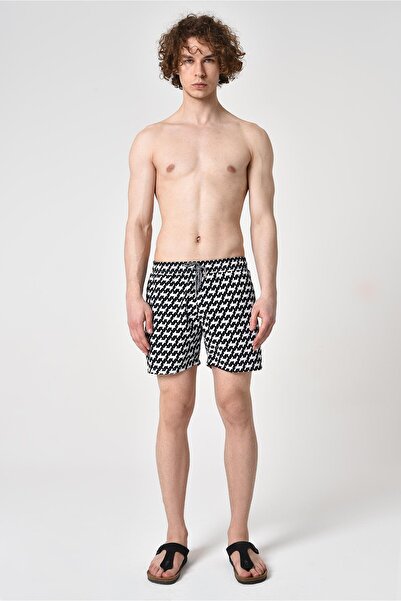 ALEXANDERGARDI Σορτς κολύμβησης με σχέδιο Alexandergardı (E22-GRANZ00)