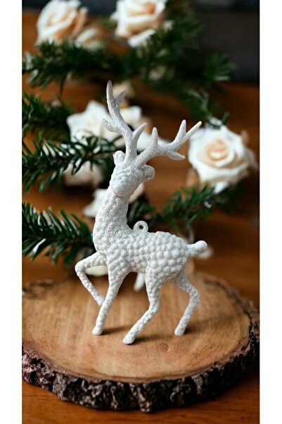 Partifabrik Πολυτελές Στολίδι Δέντρου Λευκό Στολίδι Ελαφιού 16 εκ. 1 Τεμάχιο ...
