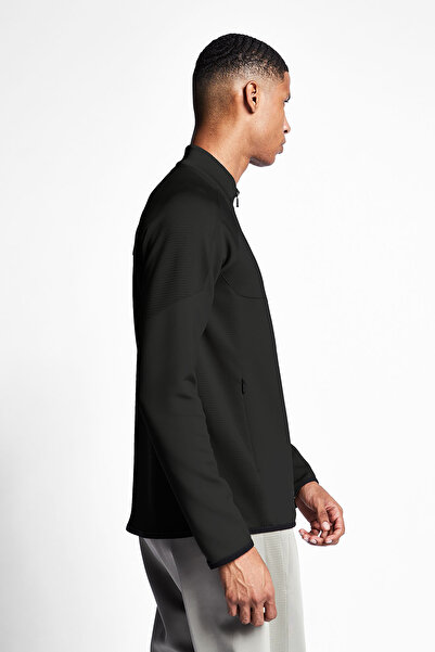 Lescon 24b-1015 Antrenman Fermuarlı Ust Erkek Sıyah 24btep001015-633