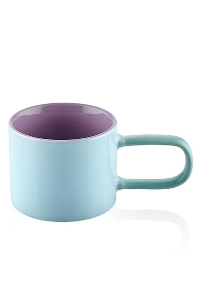 The Mia Rainbow Porcelain Mug Blue 270 ml