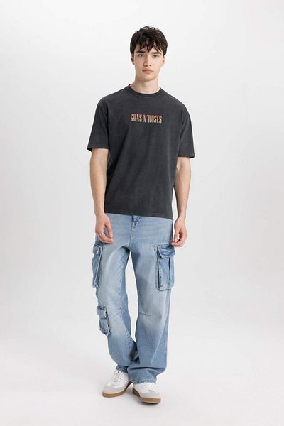 DeFacto Men's T-Shirt - B5523AX/AR204