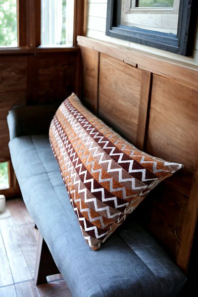 BARERMO 1 Meter Long Hugging Woven Pillow - Ethnic and Authentic Pillow